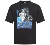 Reebok X RBK PANINI Allen Iverson Camiseta Para Hombre Negra Nueva
