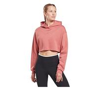 Reebok Yoga Hoodie Coverup Sudadera, Mujer, XL, Arcilla cocida