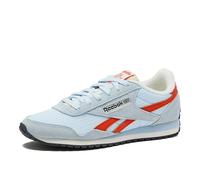 Reebok Zapatillas clásicas AZ para mujer, Azul vidrio/azul vidrio/naranja bomba, 38 EU