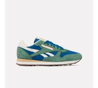 Reebok - Zapatillas Clásicas de Cuero, AthleticBlue/FieldGreen/Chalk, Tamaño: 40