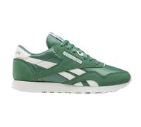 Reebok Zapatillas clásicas de Nailon para Mujer, Color Verde Fieldgreen/Chalk, Talla 38 EU