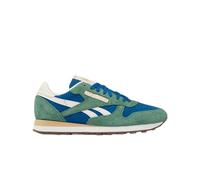 Reebok Zapatillas clásicas Unisex de Piel, Color Azul atlético/Verde Campo/Tiza, Talla 39 EU