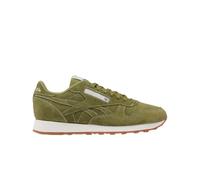 Reebok Zapatillas clásicas Unisex de Piel, Color Green/Chalk/Goma, Talla 44,5 EU