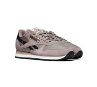 Reebok Zapatillas clásicas Unisex de Piel, Gritty Gris/Washed Black/Energy Red, Talla 44 EU, Gritty Grey Washed Black Energy Red, 44 EU