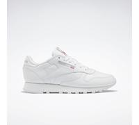 Reebok - Zapatillas Classic Leather, Mujer, White/White/Pure Grey, Tamaño: 35