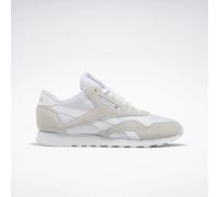 Reebok - Zapatillas Classic Nylon, Hombre, Cloud White / Cloud White / Cloud White, Tamaño: 35
