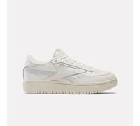 Reebok - Zapatillas Club C Double Revenge, Mujer, Chalk/Chalk/Alabaster, Tamaño: 35
