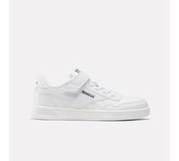 Reebok - Zapatillas Court Advance con Elástico y Correa Superior para Niños, White, Tamaño: 27