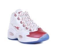 Reebok Zapatillas de baloncesto Question Mid para hombre, Calzado Blanco/Vecred/Calzado Blanco, 41 EU