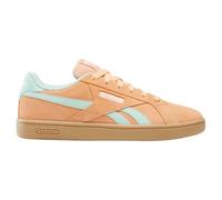 Reebok Zapatillas de Deporte de Cuero Retro de Corte Blanco, Sunkissedorange Glitchaqua Gum, 39 EU