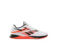 Reebok Zapatillas de Entrenamiento Cruzado Nano X4 para Mujer, Calzado Blanco/Negro/Naranja, 40 EU