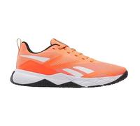 Reebok Zapatillas de Entrenamiento NFX para Hombre, Digital Coral Supercharged Coral Black, 39 EU