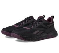 Reebok Zapatillas de Entrenamiento NFX para Mujer, Color Negro/Ciruela Medianoche/Calzado Blanco, Talla 42, Black Midnight Plum Footwear White, 42 EU