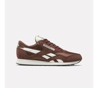 Reebok - Zapatillas de Hombre Clásicas de Nylon, Campus Brown/Campus Brown/Chalk, Tamaño: 38.5