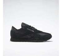 Reebok - Zapatillas de Hombre Clásicas de Nylon, Hombre, Black/Black/Pure Grey, Tamaño: 45.5