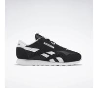 Reebok - Zapatillas de Hombre Clásicas de Nylon, Hombre, Core Black / Cloud White / Cloud White, Tamaño: 38