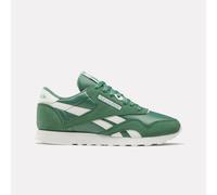Reebok - Zapatillas de Mujer Clásicas de Nylon, Fieldgreen/Fieldgreen/Chalk, Tamaño: 40.5