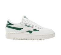 Reebok Zapatillas Deportivas Club C Double Revenge para Mujer, Color Chalk/Verde Oscuro, Talla 39 EU, Tiza Verde Oscuro, 39 EU