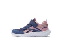 Reebok Rush Runner 5 Elastic Lace & Top Strap, Zapatillas, Twilightpurple DustyRose Ftwrwhite, 32 EU