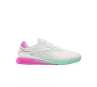 Reebok Zapatillas Deportivas Nano X5 Edge para Mujer, Color Chalk/Rosa Virtual/Atomic Aqua, Talla 38 EU
