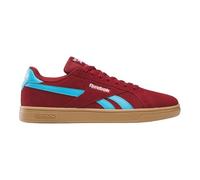 Reebok Zapatillas Deportivas Unisex Court Retro, Color Rojo y Gris, Retrared Futurecyan Chalk, 42 EU