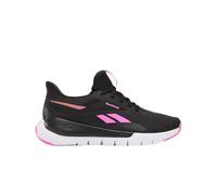 Reebok Zapatillas Flex Trainer para Mujer, Color Negro/Rosa Virtual/Blanco FTWR, Talla 40,5 EU