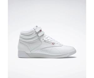 Reebok - Zapatillas Freestyle Hi para Mujer, Intense White/Silver, Tamaño: 36