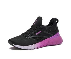 Reebok Zapatillas Nano Gym para Mujer, Zapatos de Entrenamiento y Caminata, Negro/Púrpura Rave/Digital Gleam, 37 EU