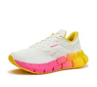 Reebok Zapatillas para Mujer FloatZIG 1, Color Chalk/Arena/Rosa atómico, Talla 38,5 EU, Chalk Sand Atomic Pink, 38.5 EU