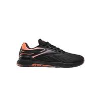 Reebok Zapatillas para Mujer Nano X5 Edge, Color Negro/Arena Naranja/Future melocotón, Talla 40.5 EU