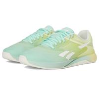 Reebok Zapatillas para Mujer Nano X5, Glitch Aqua/Yellow Haze/Chalk, Talla 40,5 EU, Glitch Aqua Yellow Haze Chalk, 40.5 EU