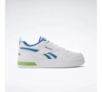 Reebok - Zapatillas Reebok Royal Prime Step N' Flash, White/Optimum Blue/Solar Lime, Tamaño: 34.5