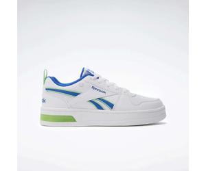 Reebok - Zapatillas Reebok Royal Prime Step N' Flash, White/Optimum Blue/Solar Lime, Tamaño: 38