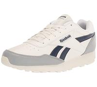 Reebok - Zapatillas Rewind Run, Chalk/Vector Navy/Pure Grey, 9.5 Women/8 Men