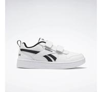 Reebok - Zapatillas Royal Prime 2.0 con dos correas para niños, White/White/Black, Tamaño: 33