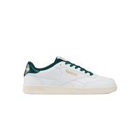 Reebok Zapatillas Unisex Court Advance, Color Blanco/Verde Metal/Dorado, Talla 45 EU
