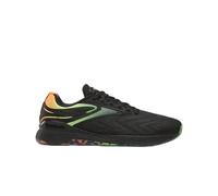 Reebok Zapatillas Unisex Nano X5 Edge, Color Negro/Arena, Naranja/Verde Digital, Talla 46 EU