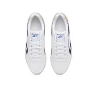 Reebok Zapatillas Unisex Rewind Run White/White/Vector Navy, Talla 45.5 EU, White White Vector Navy, 45.5 EU