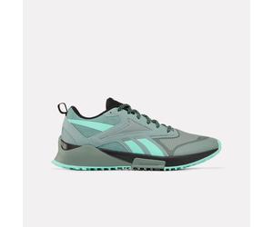Reebok - Zapatos Lavante Trail 2 para Hombre, Hombre, Light Fog/Atomic Aqua/Black, Tamaño: 43