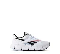 Reebok ZIG DYNAMICA 5, Zapatillas Unisex Adulto, FTWWHT/CBLACK/DYNRED, 45 EU