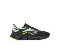 Reebok Zig Dynamica 6 Zapatillas para Hombre, Core Black Glitch Aqua Golden Haze, 41 EU