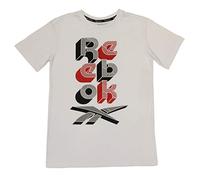 REEBOOK Reebok Camiseta Big Scrabble White XL (18-20) Camiseta, Unisex niños, Blanco, XL