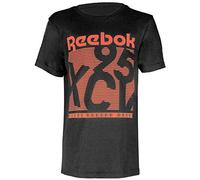 REEBOOK Reebok Camiseta Big The 95, Niños, Black, S Camiseta, Unisex niños, Negro, S