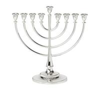 Reed and Barton 896613 Roseland Silver Menorah