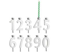 Reed & Barton Piece Candleholder Set Let's Celebrate-Juego de portavelas de 10 Piezas, Placa Plateada, metálico, 1.00 LB