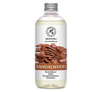 Reed - Recambio de difusor de sándalo, 500 ml, difusor de habitación, fragancia para el hogar, difusores perfumados para aromaterapia, ambientador, fragancia fresca e intensiva