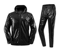 REEDBEEK - Traje de sauna profesional para pérdida de peso, para boxeo, artes marciales mixtas y entrenamiento de gimnasia, pantalones de entrenamiento para hombres y mujeres