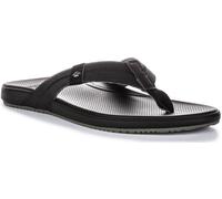REEF Cushion Phantom 2.0 - Chanclas para hombre, plantilla acolchada ultrasuave, Negro -, 42 EU