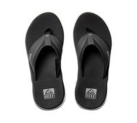 Reef Anclaje, Chanclas Hombre, Negro/Plateado, 45 EU