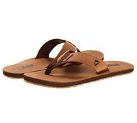 Reef - Chanclas de piel para hombre, Marrón, 39